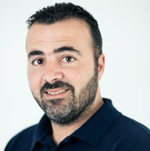 Close up portrait of Ioannis.